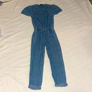 Gap Girls Denim Jumpsuit Size M (8-9) Regular